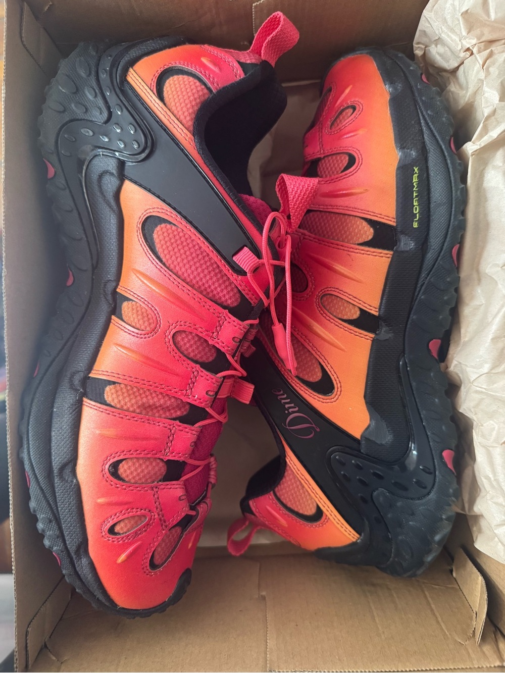Merrell dime collab Bold Red-Orange Athletic Sneakers